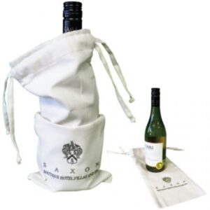Natural Cotton Wine Bag – Size: 380mm x 160mm – Min Order: 100 u