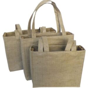 Natural Jute Bag (Medium) – Size: 400mm x 360mm x 100mm – Min Or