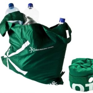 Recycled Soft Drink Bottle Foldable Bag – Size: 450*650mm – Min