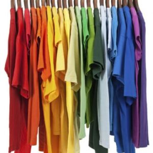 Natural Unprocessed Cotton T-Shirts (Style: Male; Fabric Colour: