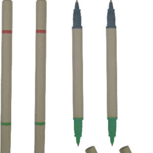 Recycled Paper DuoPlato Pen – Print: 1 Colour in 1 Position – Mi