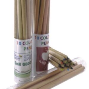 FSC Sustain Wood Colouring Pencils – Plain Pencils & Full Colour