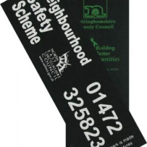 Recycled Tyre Book Marks – Printed 1 Colour – Min Order: 250 uni