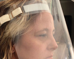 Affordable Face Shield with Adjustable Strap – Min 25 units