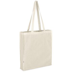 Eco Friendly Cotton Shopper – 140g Cotton Tote With Side Gussets