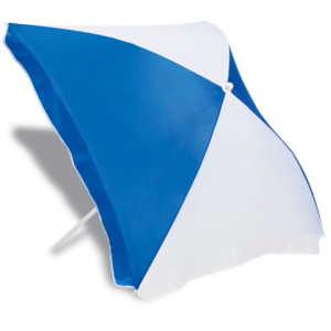 2 Tone Patio Umbrella – Navy/White