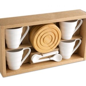 Walnut Espresso Set – Avail in: White
