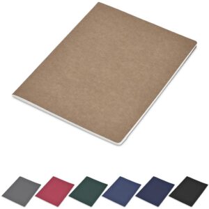 Maxi Soft Cover Kraft Notebook – FSC Certified Eco Friendly Paper (80 Lined Pages)