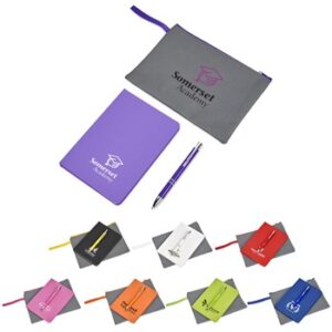 Notebook & Pen Set in Pouch – Great Conference Corporate Gift