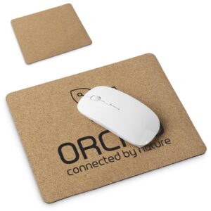 Okiyo Biodegradable Wumu Cork Mouse Pad – Eco Friendly Office Corporate Gift