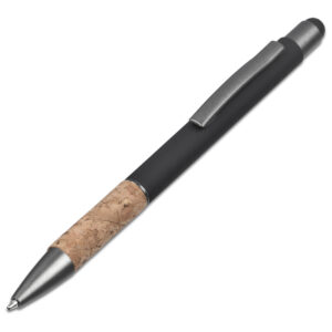 Okiyo Eco-Friendly Cork Ballpoint Pen & Stylus