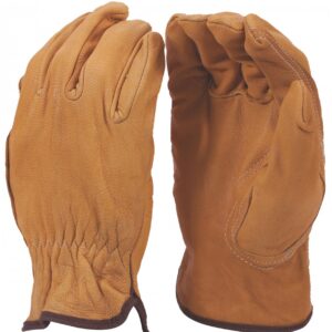 Leather Glove Tig Welding Yellow/Beige