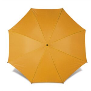 Sports umbrella with eight 210t polyester fabric panels and a bl