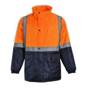 High Visibility Parka Jacket – Avail in: Fluorescent Yellow, Fluorescent Orange