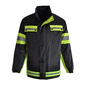 High Visibility Spark Jacket – Avail in: Black/Fluorescent Yellow