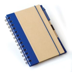 A5 Eco Recycled Notebook-Royal Blue