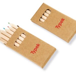 Recycled Colour pencil with 1 colour print on box – Min Order 10
