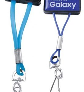 Jellybean domed lanyard with swivel