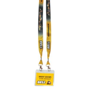 25mm Dye sublimation open lanyard with pouch (25mm satin) – Ava