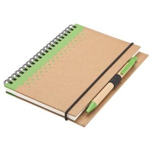 Recycled Junior Pad & Pen – Green
