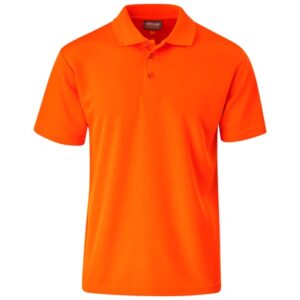Sector Hi-Viz Polyester Golf Shirt – Avail in Lumo Green, Yellow or Orange