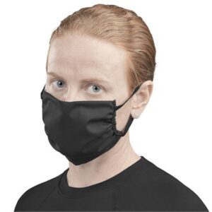 Adult Polycotton Face Mask – Black