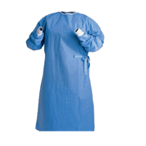 Reinforced & Sterilized Isolation Gown With Cuffs 50Gsm – Min 100