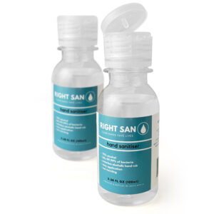 100ml 70% Alcohol Liquid Hand Sanitiser – Min 100 units