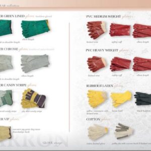 Chrome Leather Glove – Reinforced Palm/Thumb