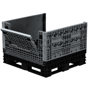 Collapsible Bin 34��� Two Drop Doors ��� 1140 X 1220 X 865H