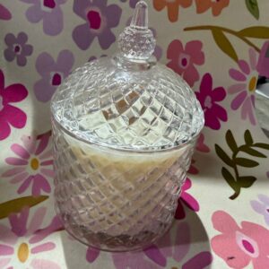 Beautiful glas candle large (DEMO)