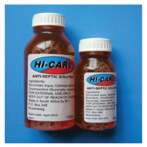 Hi-Care Antiseptic Solution 50ml (Pack of 12)