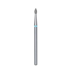 Alternative view of Staleks Diamond nail drill bit pointed bud blue EXPERT head diameter 1,8 mm / working part 4 mm