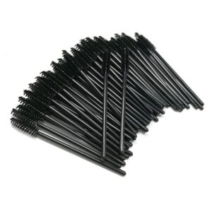 Disposable black mascara wands 50's