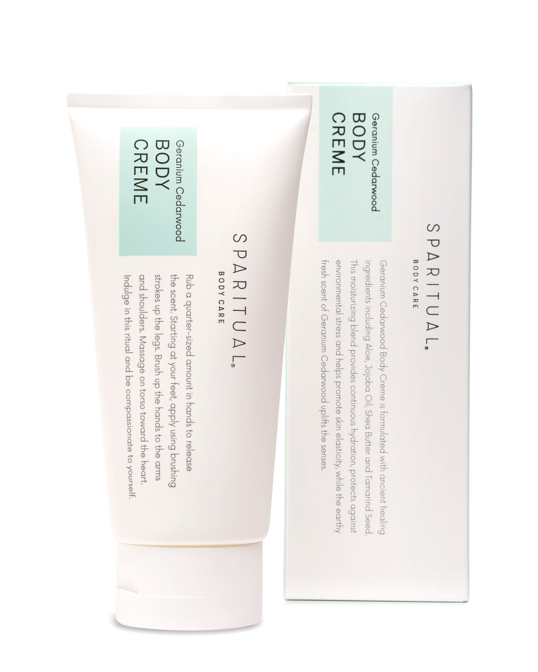 SPARITUAL Body Creme - Geranium Cedarwood 177ml