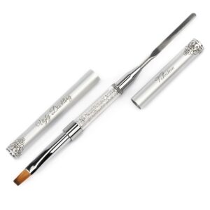 Premium crystal velveteen brush