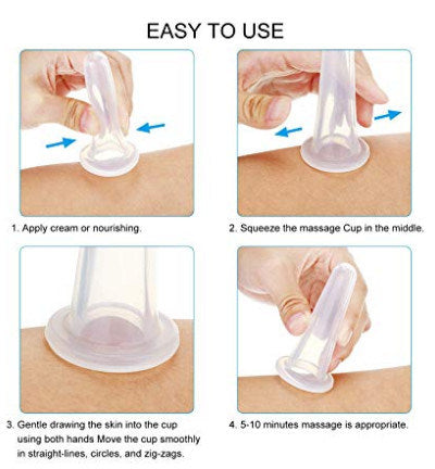 Silicone Cupping Set - 7pc Transparent - Image 11