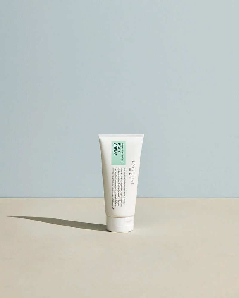 SPARITUAL Body Creme - Geranium Cedarwood 177ml - Image 4