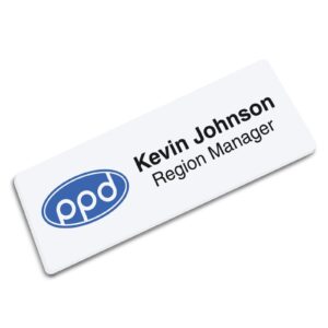 Custom name badges - Minimum order 5