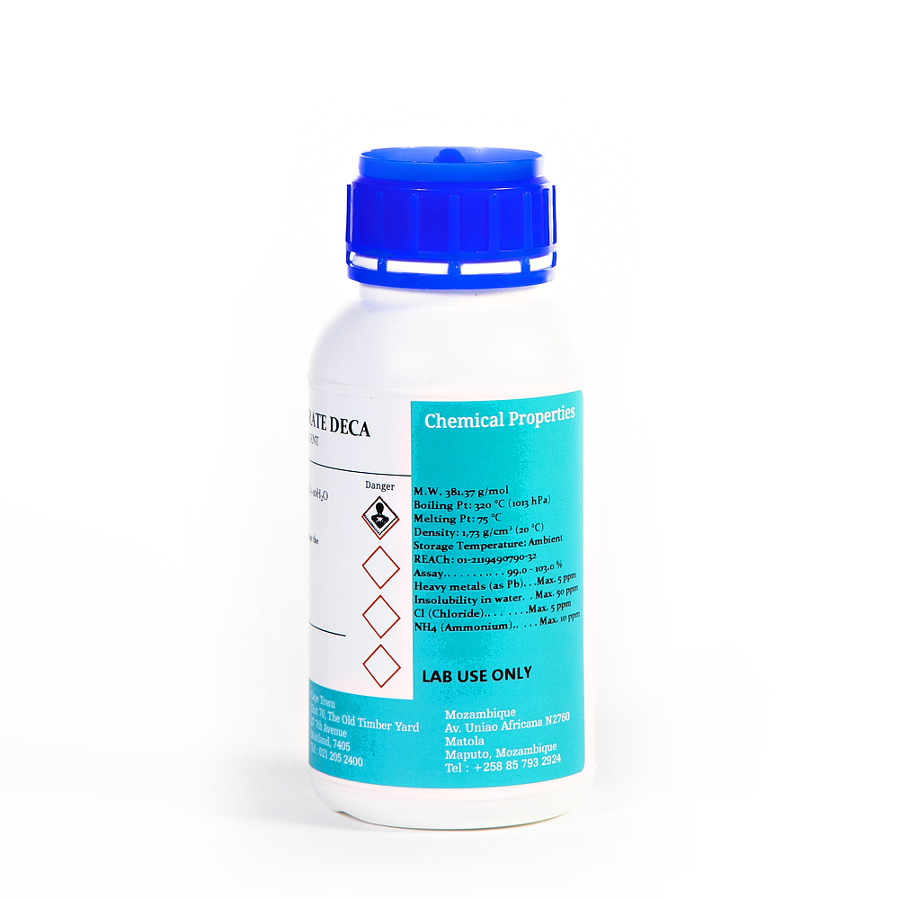 Sodium Tetraborate Decahydrate AR 500g - Image 3