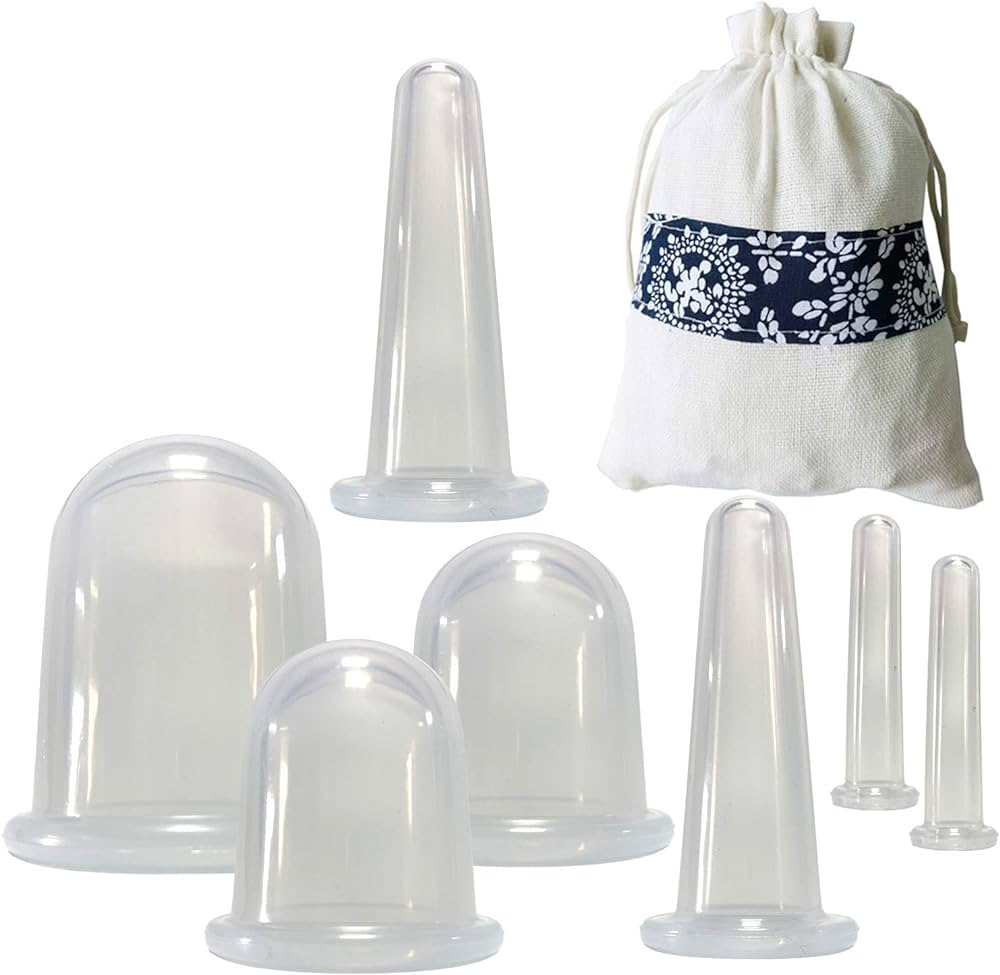 Silicone Cupping Set - 7pc Transparent