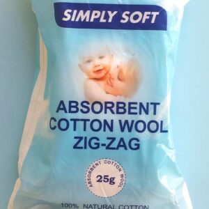 Simply Soft Cottonwool ZigZag - 25g