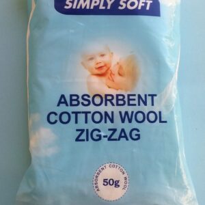 Simply Soft Cottonwool ZigZag - 50g