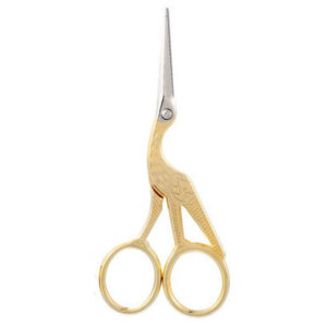 Stork scissor - Gold
