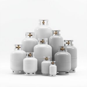 Argon gas cylinder